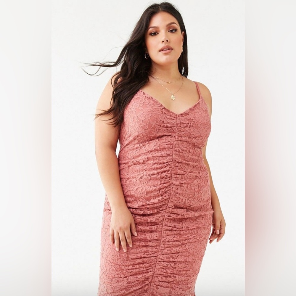 Rose Lace Cami Dress